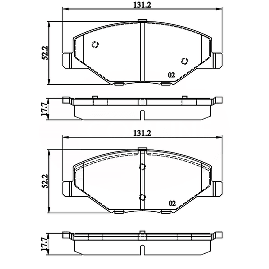Pastillas Freno COMLINE CBP02126