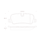 Pastillas Freno Land Rover Range Rover Sport 2005-2013 Trase 3