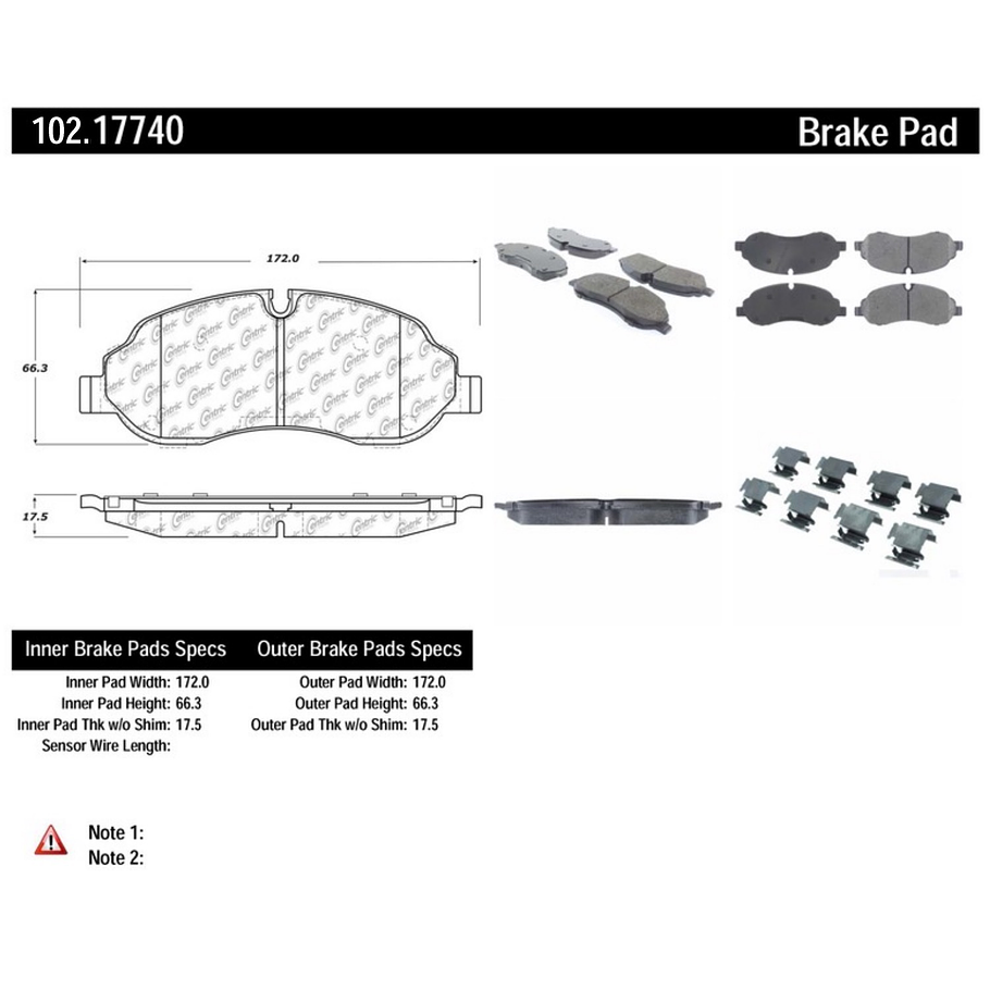 Pastillas Freno Ford Transit Connect 2013-2023 Delantero 2
