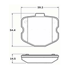 Pastillas Freno POWERSTOP 17-1185R 1