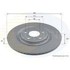 Disco Freno COMLINE ADC2907V 3
