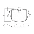 Pastillas Freno Land Rover Range Rover Sport 2005-2013 Trase 3