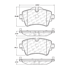 Pastillas Freno Mini Clubman 2015-2023 Delantero 4