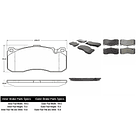 Pastillas Freno BMW 135i 2004-2013 Delantero 2