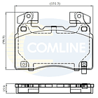 Pastillas Freno COMLINE CBP32372 4