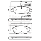 Pastillas Freno ALLIED NIPPON ADB11222 2