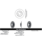 Disco Freno Peugeot 307 Break SW 2001-2011 Trasero 2
