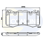 Pastillas Freno Land Rover Range Rover 2012-2021 Delantero 4