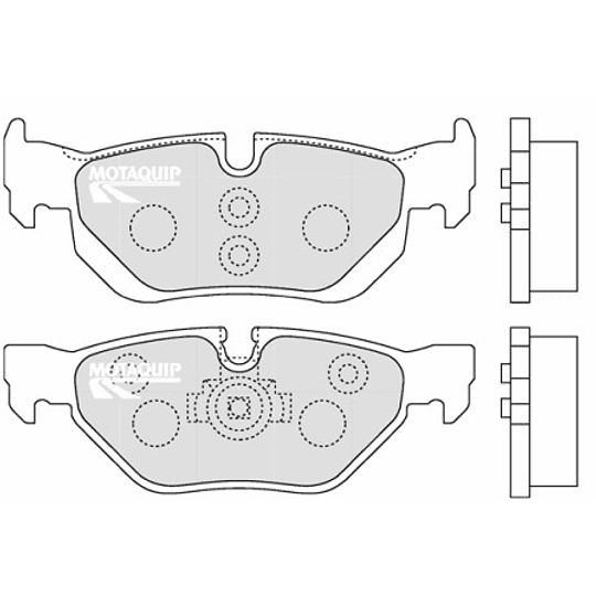 Pastillas Freno BMW 123d 2004-2013 Trasero