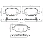 Pastillas Freno ALLIED NIPPON ADB32436 1