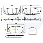 Pastillas Freno Hyundai Genesis 2008-2013 Delantero 4