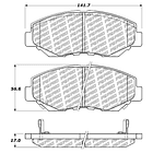 Pastillas Freno Honda CR-V 2002-2006 Delantero 3