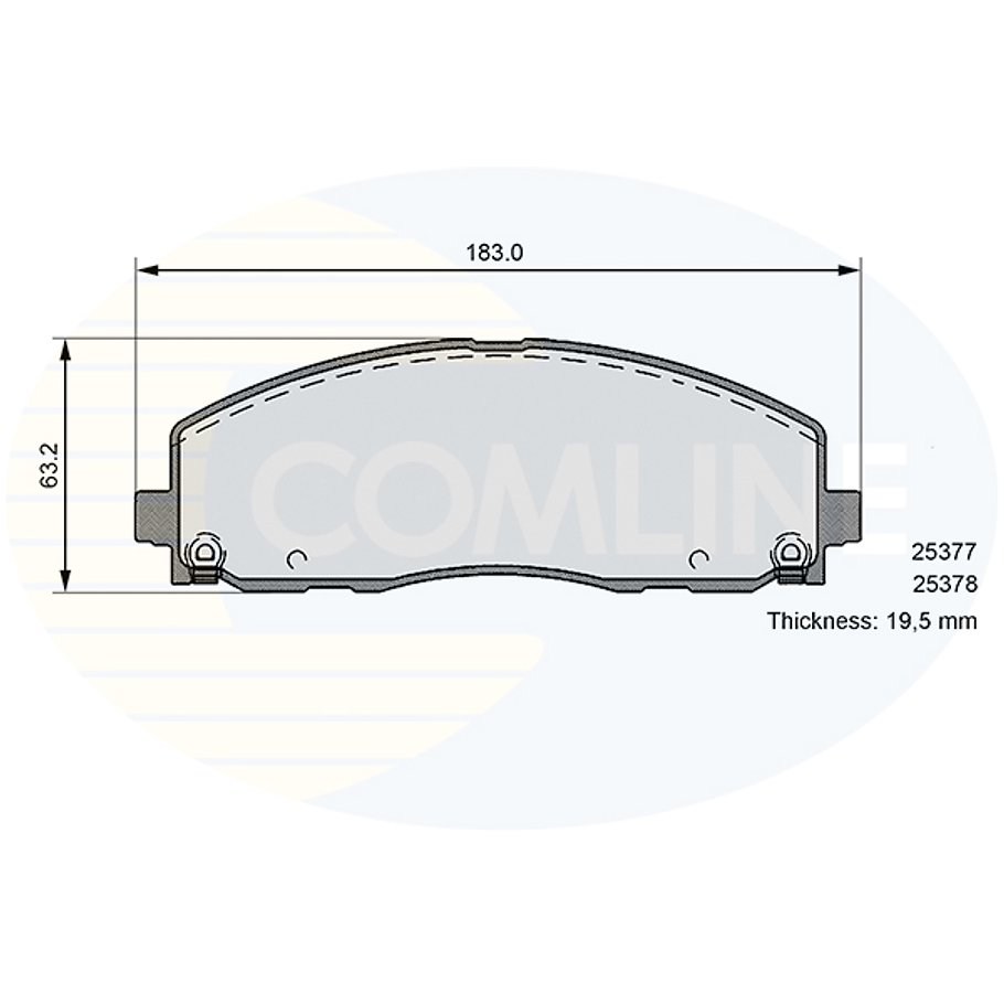 Pastillas Freno Chrysler Town & Country 2008-2016 Delantero 4