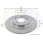 Disco Freno COMLINE ADC2732 2