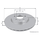 Disco Freno Audi A5 Sportback 2016-2023 Delantero 4