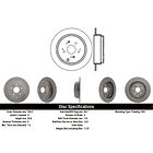 Disco Freno Acura RDX 2013-2018 Trasero 3
