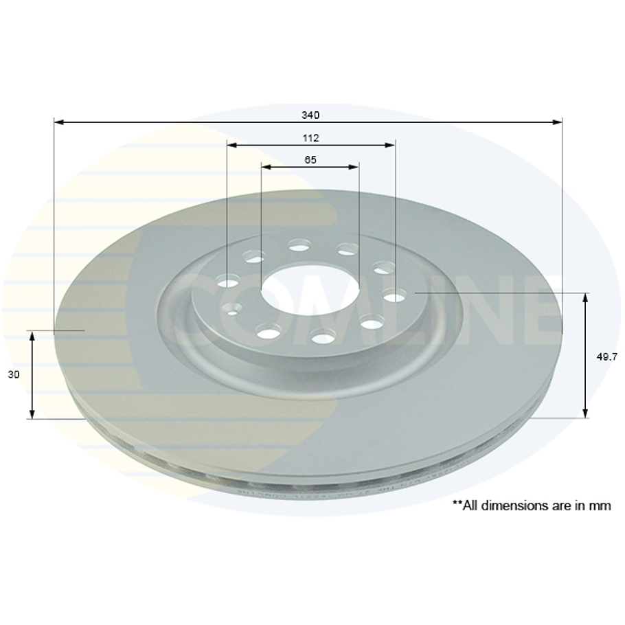 Disco Freno COMLINE ADC1498V 1