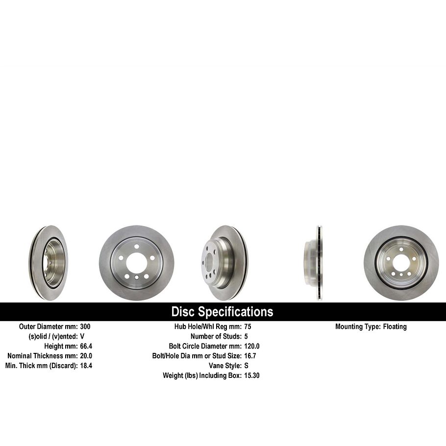 Disco Freno BMW 230i xDrive 2014-2021 Delantero 2