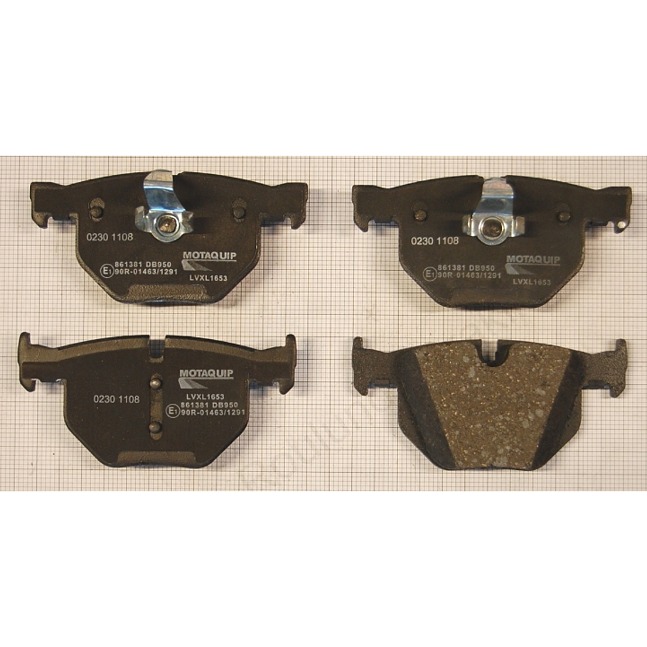 Pastillas Freno BMW X5 3.0d 2007-2013 Trasero 3