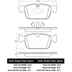 Pastillas Freno BREMBO P86028 1