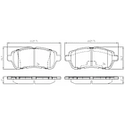Pastillas Freno Daihatsu Sirion 2011-2018 Delantero 2