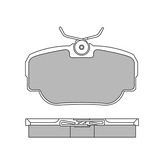 Pastillas Freno BMW 325ix 1982-1994 Delantero, Trasero