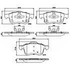 Pastillas Freno Honda HR-V 2012-2021 Delantero 2