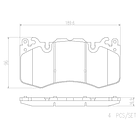 Pastillas Freno Land Rover Range Rover 2002-2012 Delantero 2
