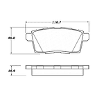 Pastillas Freno Ford Edge 2007-2014 Delantero 2