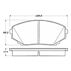 Pastillas Freno Mazda CX-9 2007-2015 Delantero 2