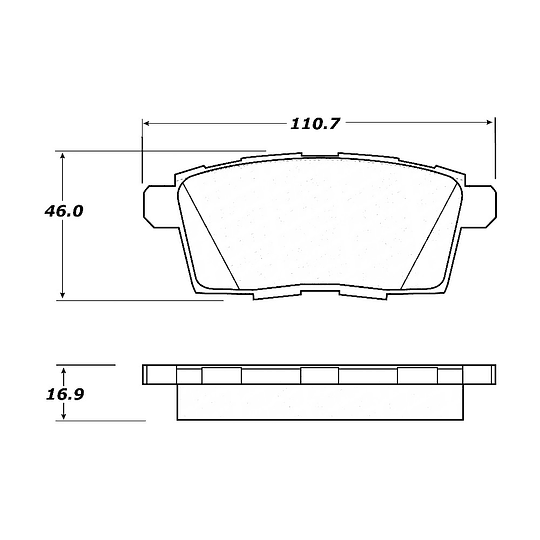 Pastillas Freno Mazda CX-9 2007-2015 Delantero