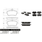 Pastillas Freno Mercedes Benz GLS400 2013-2019 Trasero 2
