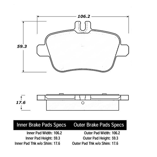 Pastillas Freno MOTAQUIP LVXL1748