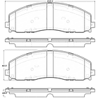 Pastillas Freno POWERSTOP Z36-1680 1