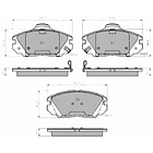 Pastillas Freno MOTAQUIP LVXL1635 1