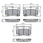 Pastillas Freno MOTAQUIP LVXL1361 1