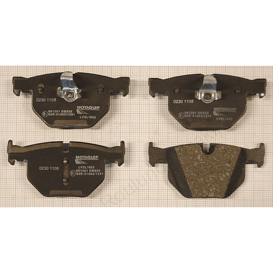 Pastillas Freno MOTAQUIP LVXL1653