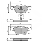 Pastillas Freno MOTAQUIP LVXL899 1
