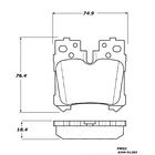 Pastillas Freno POWERSTOP NXT-1283 1