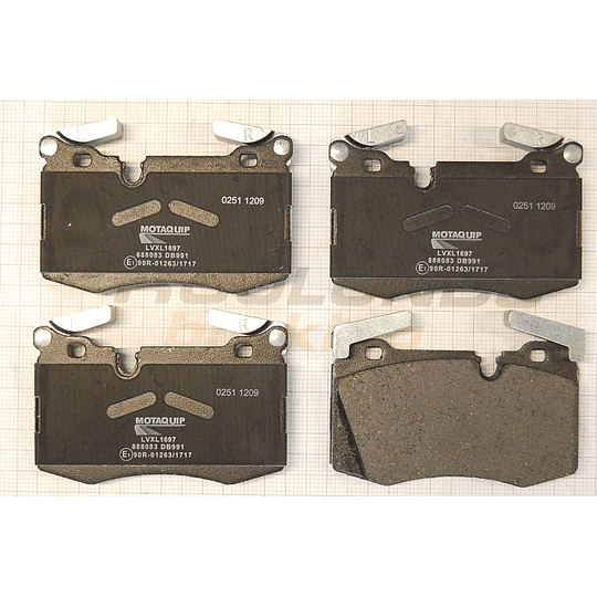 Pastillas Freno MOTAQUIP LVXL1697