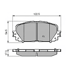 Pastillas Freno MOTAQUIP LVXL1726 1