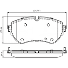 Pastillas Freno MOTAQUIP LVXL2011 1