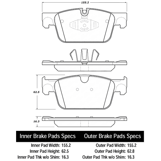 Pastillas Freno MOTAQUIP LVXL1904