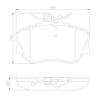Pastillas Freno MOTAQUIP LVXL717 1