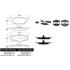 Pastillas Freno Volkswagen Fox 2004-2023 Delantero 2