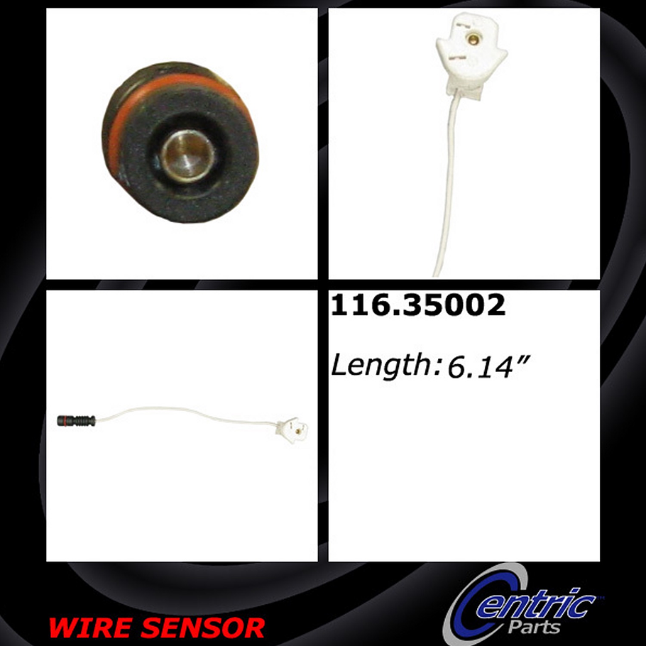 Sensor Desgaste Mercedes Benz 300D; 300TD 1984-1996 Delanter 3