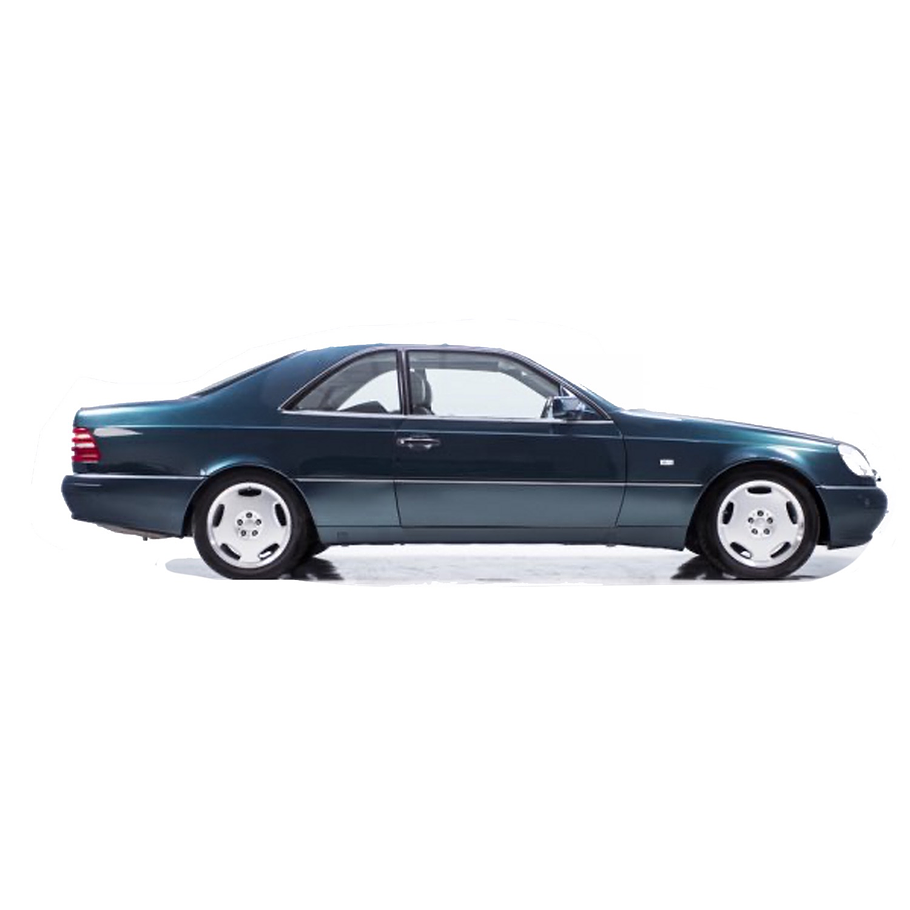 Pastillas Freno Mercedes Benz CL600 1991-1998 Trasero 16