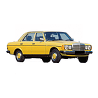 Sensor Desgaste Mercedes Benz 300D 1976-1986 Delantero, Tras 11