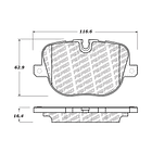 Pastillas Freno Land Rover Range Rover 2012-2021 Trasero 4