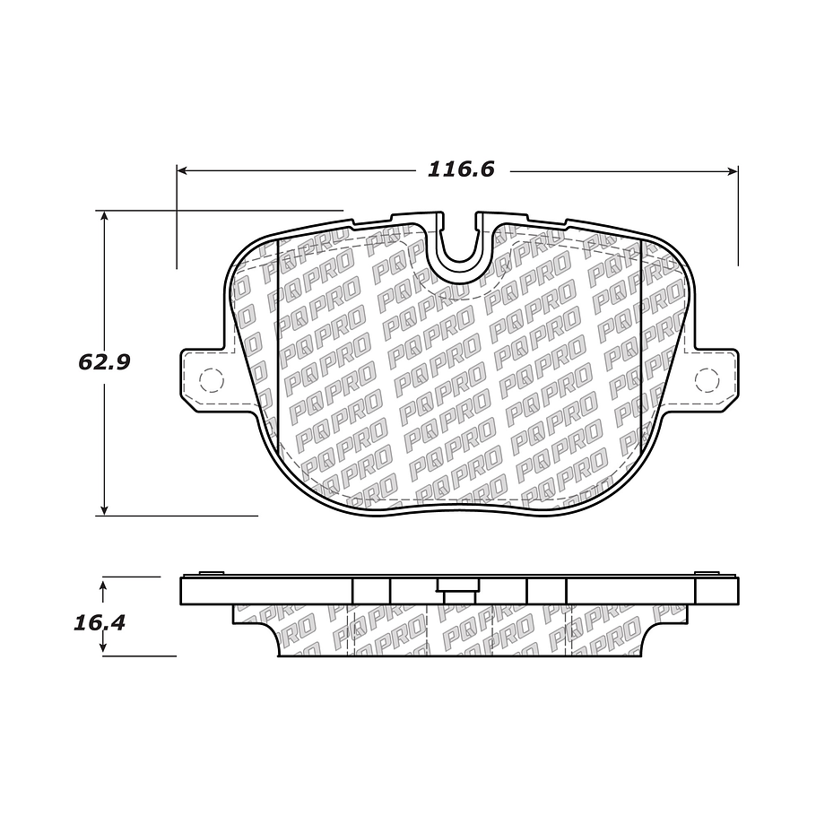 Pastillas Freno Land Rover Range Rover 2012-2021 Trasero 4